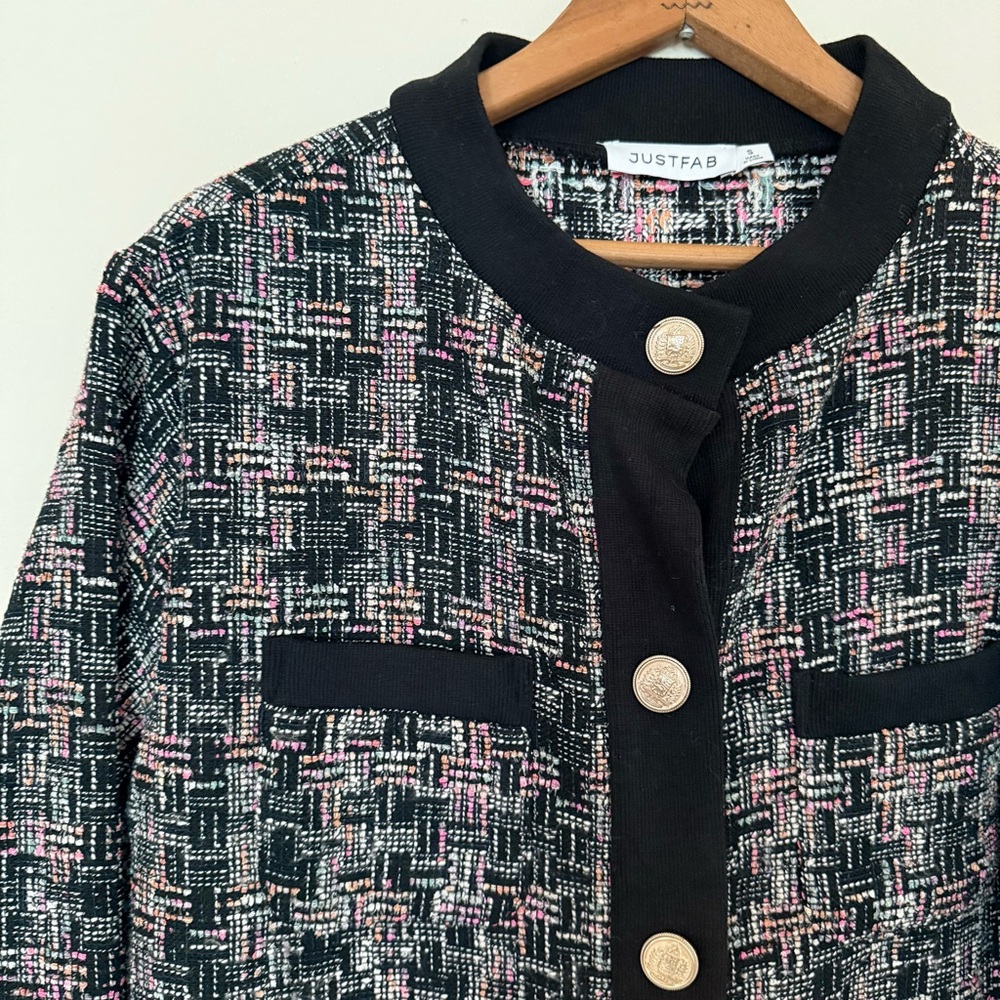 JustFab Women's Tweed Jacket